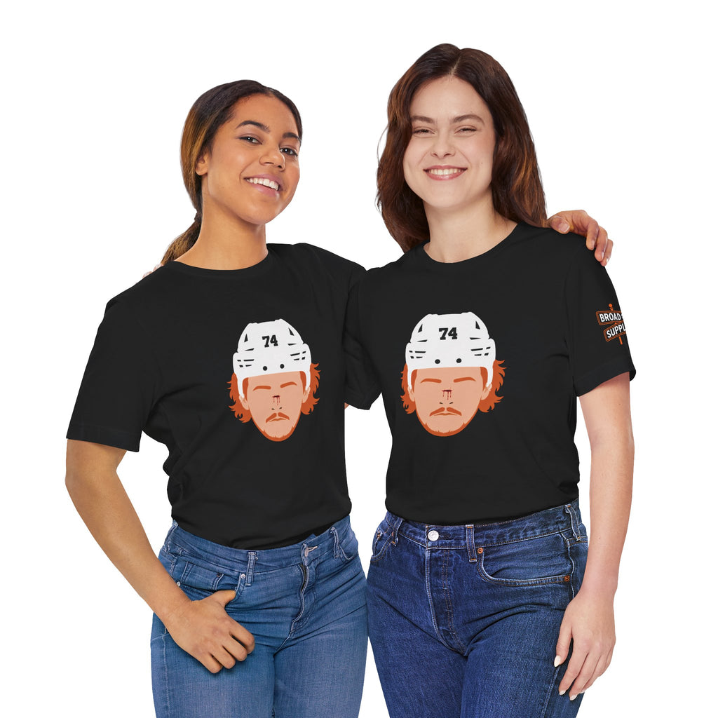 Blood On Broad Street Philly Hockey Unisex Tee