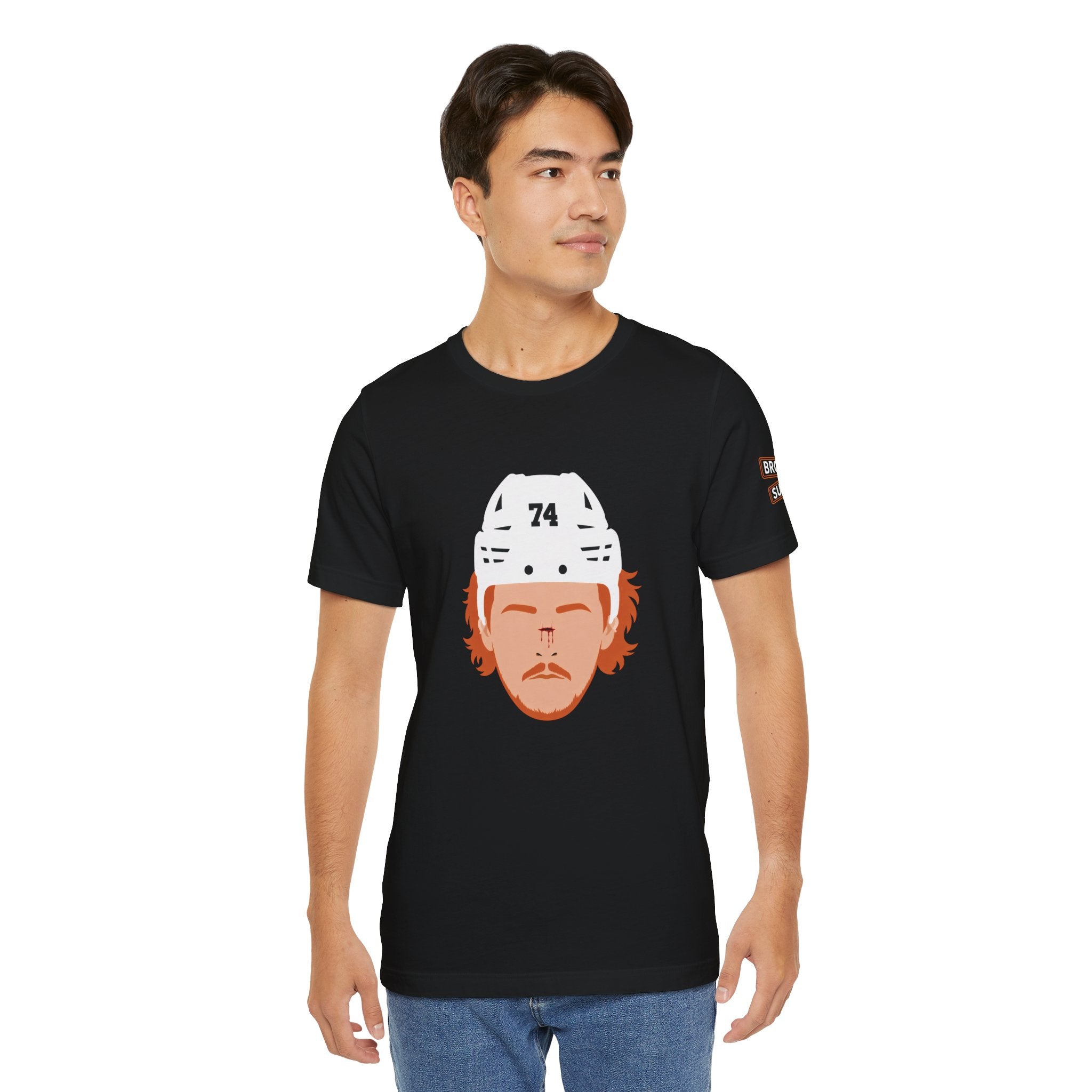 Blood On Broad Street Philly Hockey Unisex Tee