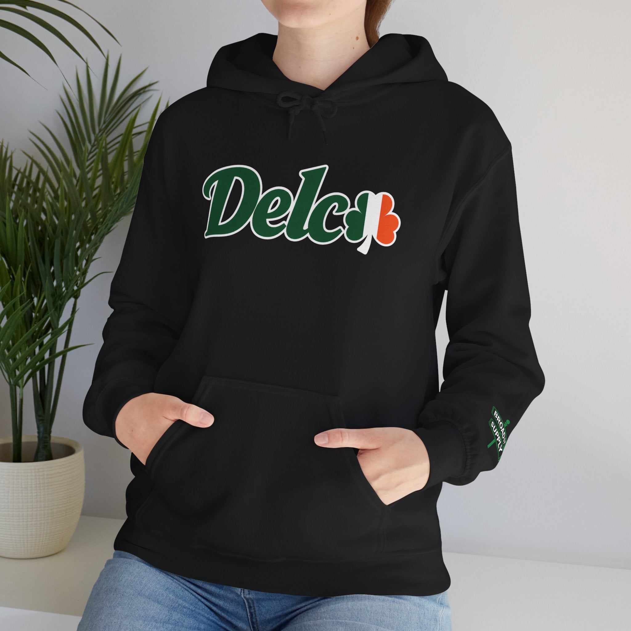 Delco Shamrock Unisex Hoodie