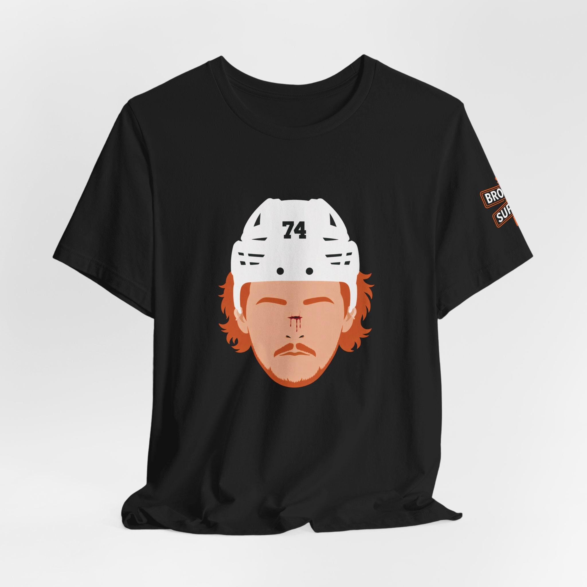 Blood On Broad Street Philly Hockey Unisex Tee