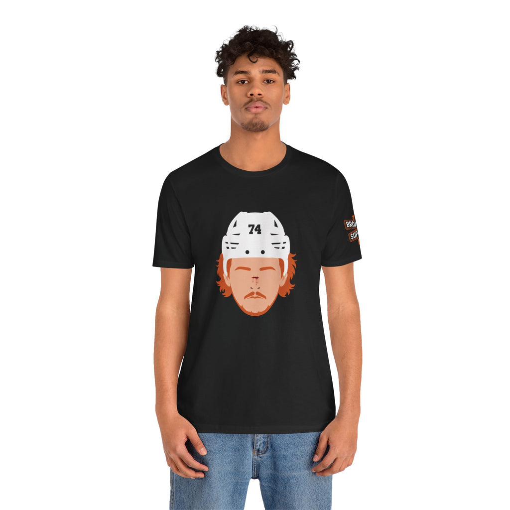Blood On Broad Street Philly Hockey Unisex Tee