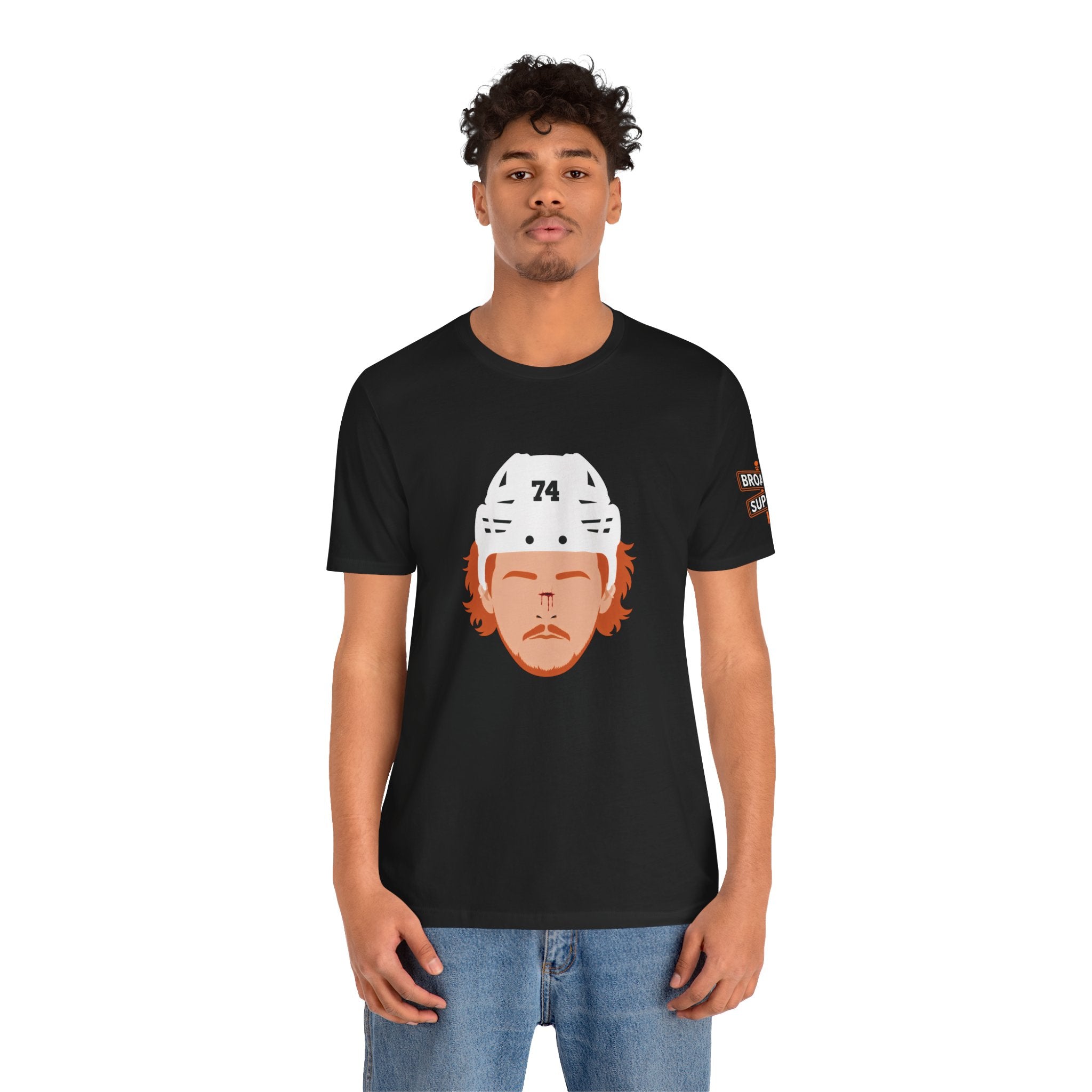 Blood On Broad Street Philly Hockey Unisex Tee