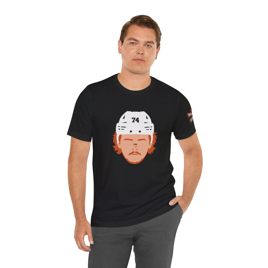 Blood On Broad Street Philly Hockey Unisex Tee