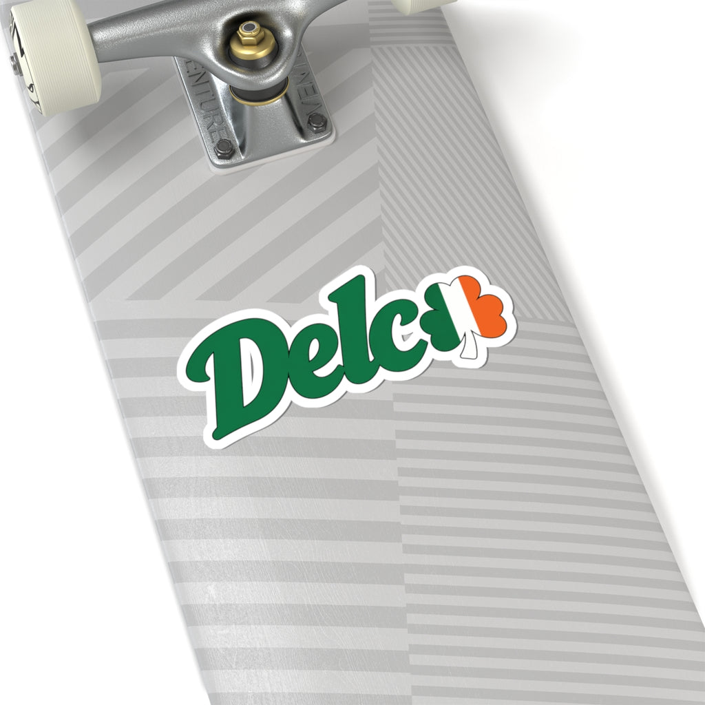 Delco Shamrock Sticker