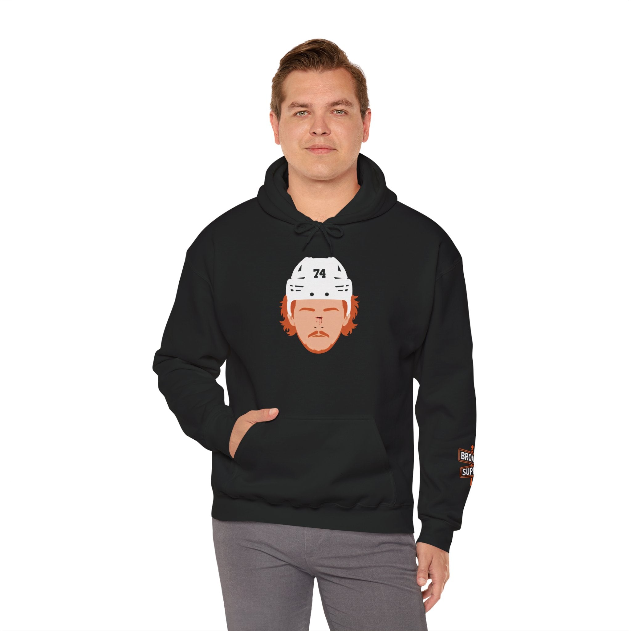 Blood On Broad Street Philly Hockey Unisex Sweatshirt