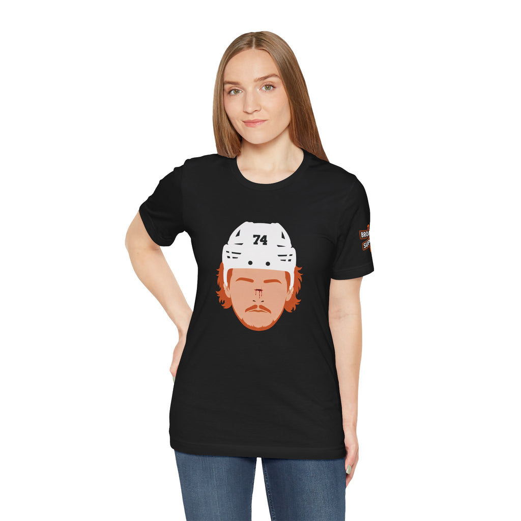 Blood On Broad Street Philly Hockey Unisex Tee