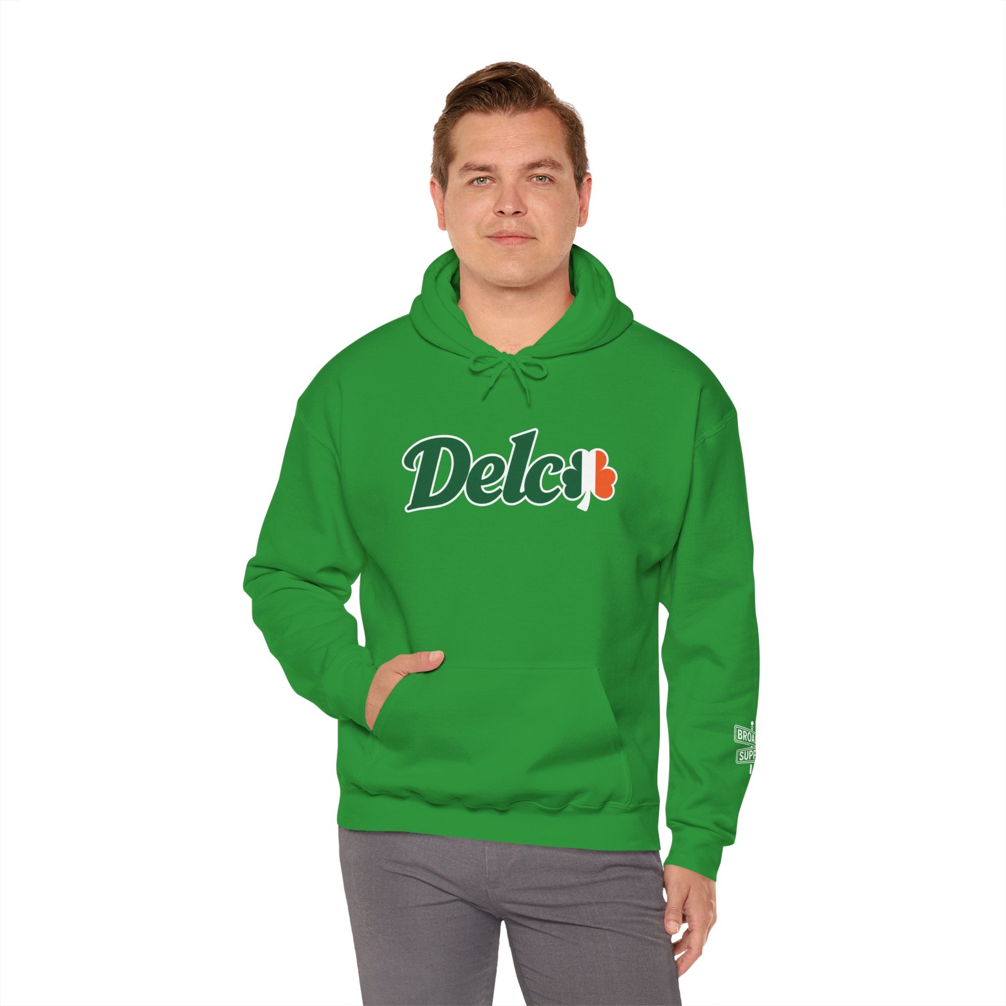 Delco Shamrock Unisex Hoodie
