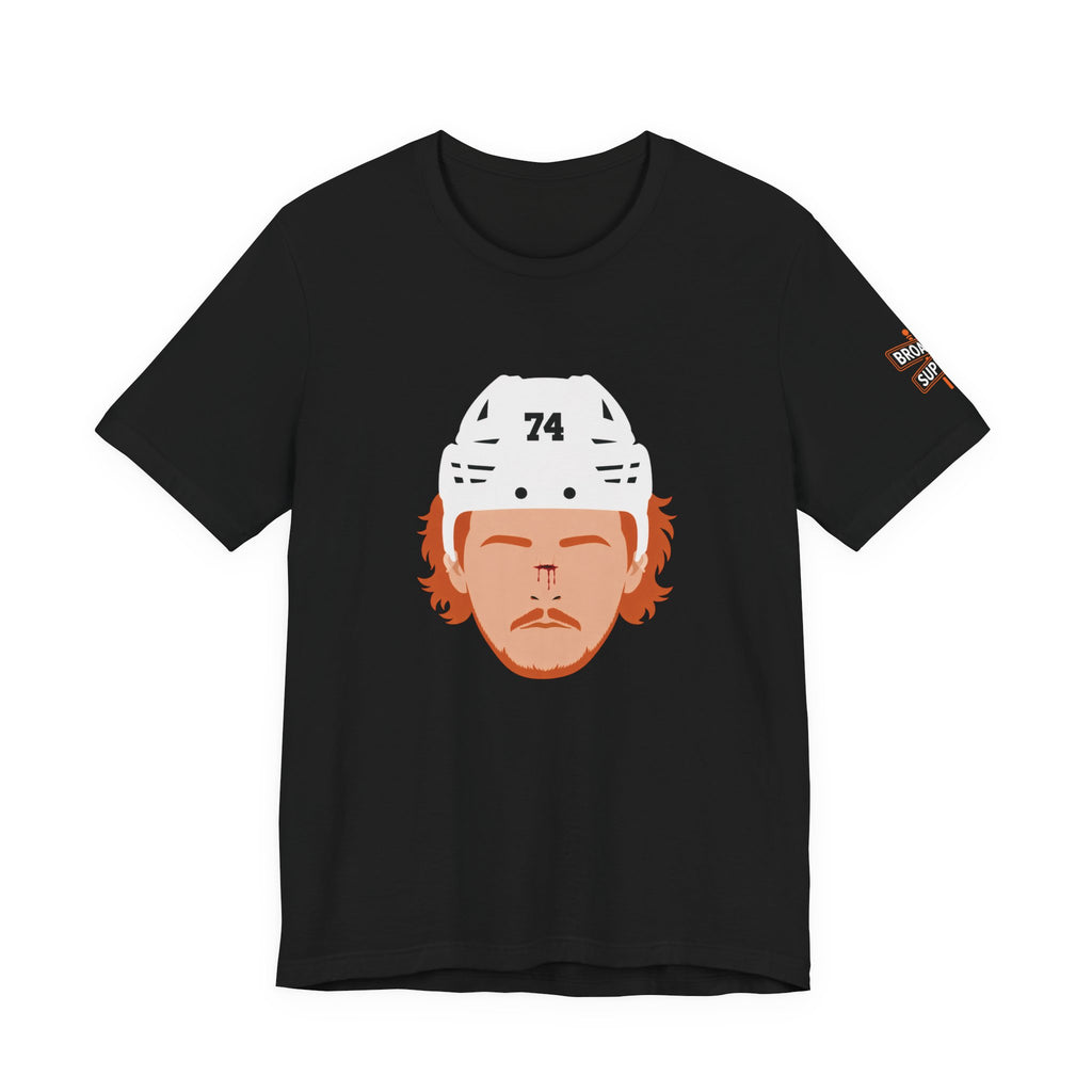 Blood On Broad Street Philly Hockey Unisex Tee