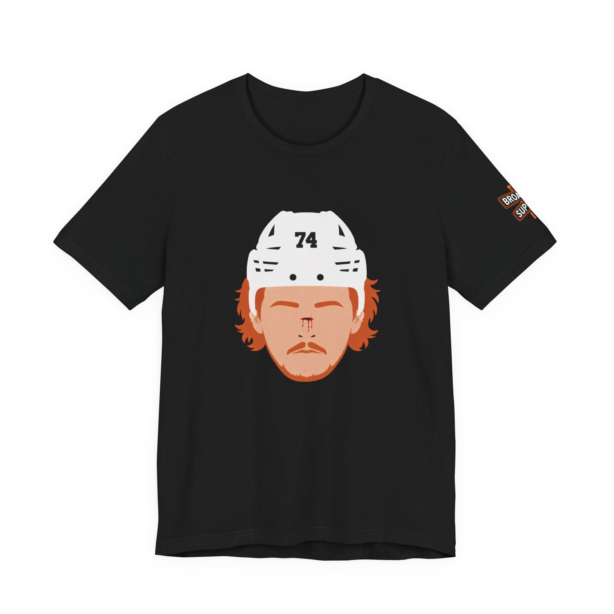 Blood On Broad Street Philly Hockey Unisex Tee