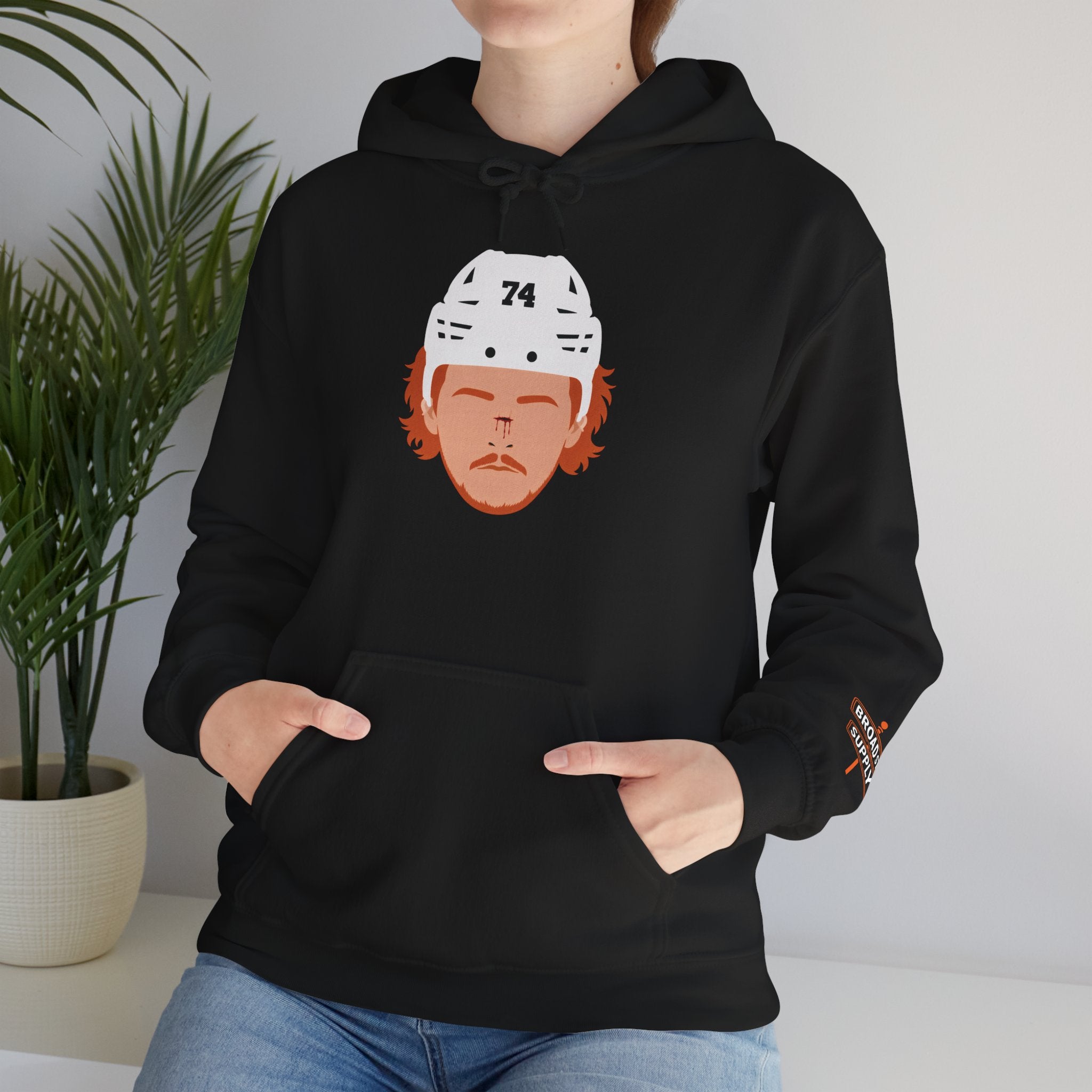 Blood On Broad Street Philly Hockey Unisex Sweatshirt