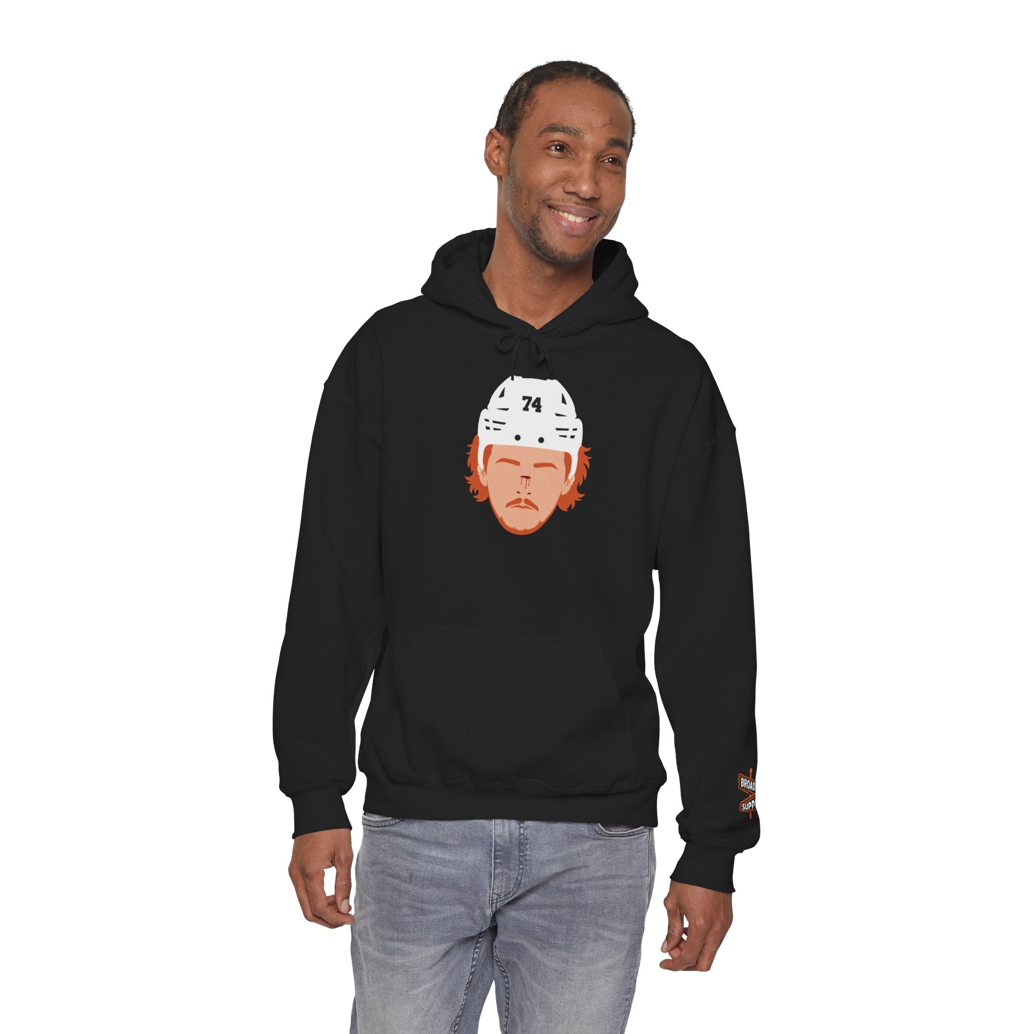 Blood On Broad Street Philly Hockey Unisex Sweatshirt